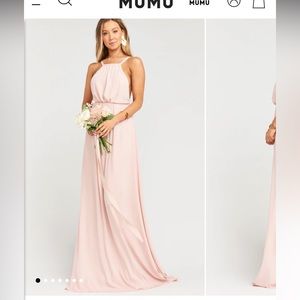 Show Me Your Mumu Amanda in Blush Crisp